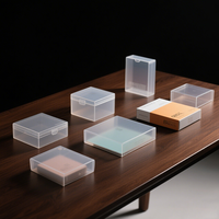 Boîte d'emballage en plastique transparente de taille précise, conçue avec précision, clarté haute définition, étui en PET PVC PP, source fiable