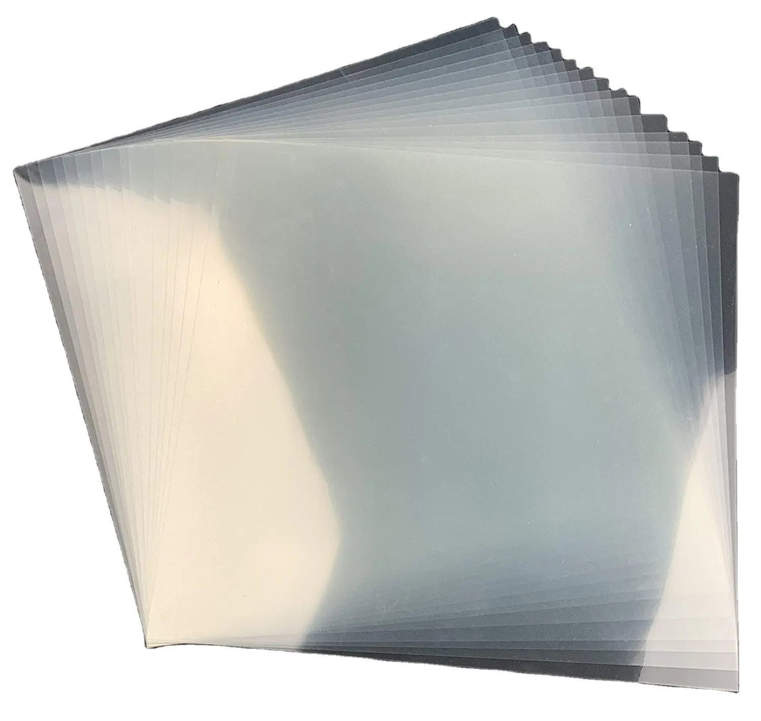 วัสดุเทมเพลตพลาสติกที่นำกลับมาใช้ใหม่4mil แผ่นเปล่า Mylar ขนาด12X12นิ้ว