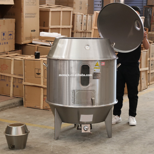 Machine à rôtir au charbon de bois pour <span class=keywords><strong>poulet</strong></span>, <span class=keywords><strong>rôtissoire</strong></span> commerciale pour canard, <span class=keywords><strong>rôtissoire</strong></span> <span class=keywords><strong>verticale</strong></span> pour canard/four à canard électrique à gaz - Product Image 4