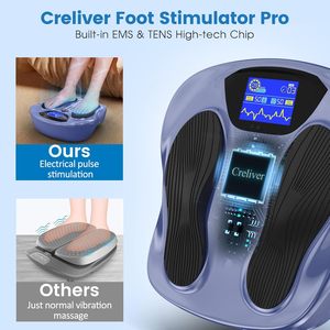 Masajeador de Pies EMS, Alivio <span class=keywords><strong>del</strong></span> Dolor por Neuropatía, Estimulador Eléctrico de Circulación de Pies, Unidad TENS, Estimulador Muscular Plantar - Product Image 4