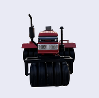 Compacteur à rouleaux spécifique au blé - Compacteur de terrain multifonctionnel - Machine de compactage post-saissie pour la conservation de l'humidité