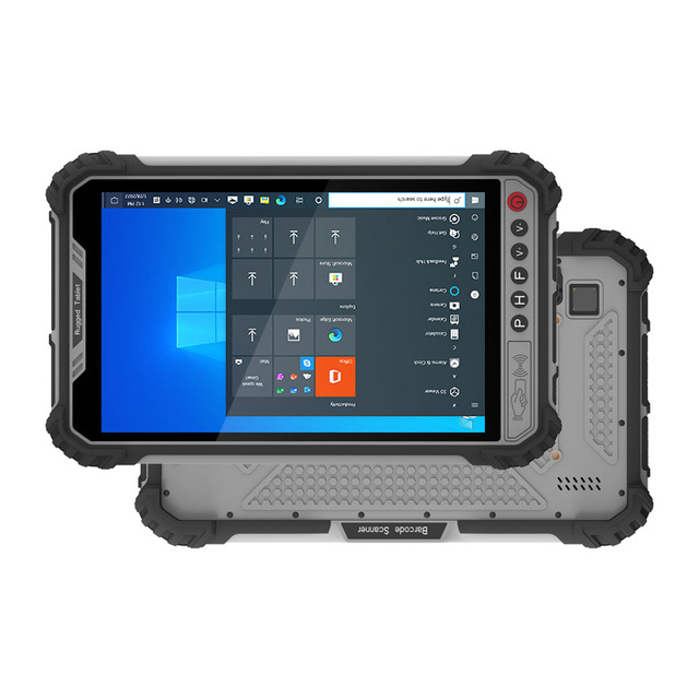 UNIWA W801 8 Inch Octa Core Intel I5 256GB 4G LTE Industrial Windows 11 IP65 Front NFC Rugged Tablet 1920x1200