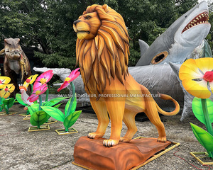 Festival delle lanterne <span class=keywords><strong>degli</strong></span> <span class=keywords><strong>animali</strong></span> <span class=keywords><strong>re</strong></span> della giungla realistica fabbrica di lanterne del leone personalizzata con movimenti - Product Image 3