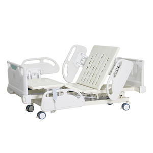 Lits d'hôpital ABS à trois fonctions avec roues à garde-boue, 4 pièces ABS avec jauge d'angle - Product Image 1