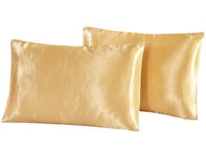 Атласная наволочка для волос и кожи набор из 2 стандартных шелковистых атласных наволочек наволочки с закрытием конверта - Product Image 5