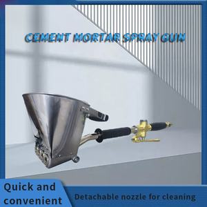 אקדח מרסס מלט, רב תכליתי עמיד למים, מכונת ריסוס ציפוי עבור קירות פנימיים וחיצוניים - Product Image 4