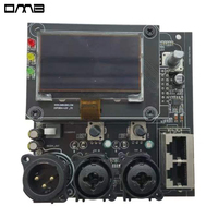 CQ380 Processeur audio multifonction personnalisé pour voiture et maison, classe D, 2 entrées 4 sorties, fréquence d'échantillonnage 96kHz, FIR 1024, amplificateur DSP 24 bits