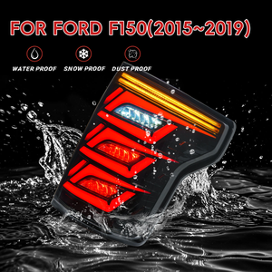 AURON Nuevo Conjunto de Luces Traseras LED con Intermitentes para F150 Raptor SVT 2015-2019 12V, Actualización Retrofit, Precio de Fábrica - Product Image 2