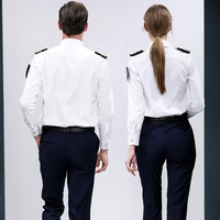 Uniforme de capitaine de bord et d'hôtesse de l'air pour les pilotes et les membres d'équipage