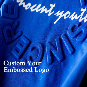 Di alta qualità in cotone 100% 3d <span class=keywords><strong>Design</strong></span> goffrato Logo T-shirt personalizzato in rilievo per gli uomini ricamo - Product Image 5