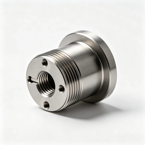 ข้อต่อเกลียวสแตนเลสและทองเหลืองแบบกำหนดเองสำหรับ OEM ผลิตด้วยเครื่อง CNC, ชิ้นส่วนอุปกรณ์การแพทย์ที่มีความแม่นยำสูง ผลิตตามแบบ - Product Image 1