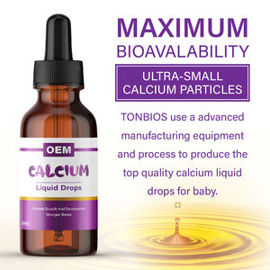 Suplemento de crecimiento corporal de etiqueta privada de fábrica OEM, fuerza ósea, aumenta la altura ósea, gotas líquidas de calcio - Product Image 6
