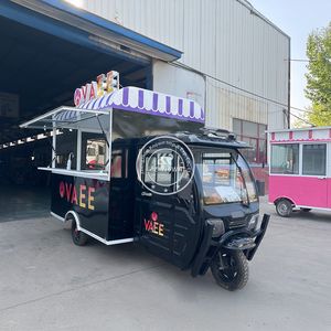 Camion de vente ambulante 2025, chariots chinois haut de gamme à vendre, chariot de crème glacée pour restaurant, remorque alimentaire - Product Image 5