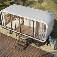 Maisonnette Modulaire Personnalisée de 20 pieds, Type Cabine Apple, avec Kitchenette Intégrée et Salle de Bain Privative, Approuvée SAA, pour Jardin (Studio de Jardin) en Australie
