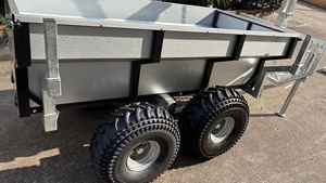 Máquinas de Transporte Remolque Volquete para ATV Remolque Forestal para Madera Máquina Forestal Remolque Basculante para Granja - Product Image 4