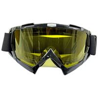 Nouvelles lunettes de protection personnalisables pour hommes – Lunettes de moto tout-terrain élégantes avec éponge amortissante – Lunettes de sécurité
