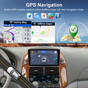 Android 13 đài phát thanh xe Stereo cho Toyota Sienna 2004-2010 ,9 inch IPS màn hình cảm ứng không dây Carplay & Android tự động với 4G + 64G Wifi - Product Image 2