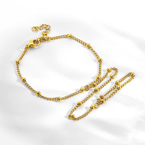 JUSNOVA, novedad, anillo <span class=keywords><strong>de</strong></span> cadena <span class=keywords><strong>de</strong></span> mano <span class=keywords><strong>de</strong></span> acero inoxidable a la moda, resistente al agua, joyería <span class=keywords><strong>de</strong></span> boda <span class=keywords><strong>para</strong></span> mujer, pulsera <span class=keywords><strong>de</strong></span> esclavo, anillo <span class=keywords><strong>para</strong></span> niñas - Product Image 6