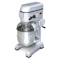 Commerciële 40L Planetaire Mixer met Veiligheidsbeugel, 3 Snelheden, 2kW, Staande Deegmixer voor Bakkerij en Restaurant
