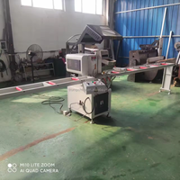 Machine de découpe manuelle à tête unique pour profilés en aluminium à 45 et 90 degrés, prix d'usine pour la transformation des fenêtres et des portes