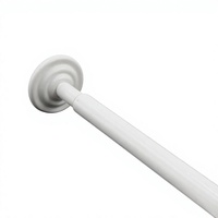Tringle à rideau réglable à tension par ressort, mini, 10 mm, 13 mm, sans perçage, matériel inclus