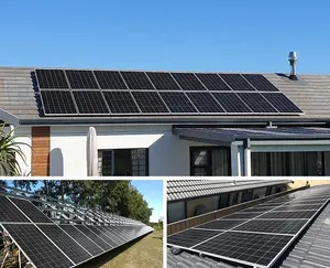 10KW 20kw 30KW Gewerbliche Wohnhäuser Panels Wechsel richter batterie Off Grid Solar Energy Power System