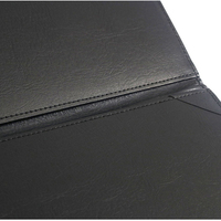 Couverture de Certificat Multifonction en Cuir PU avec Logo Doré Personnalisé, Porte-Diplôme de Remise des Diplômes avec Poche Intérieure