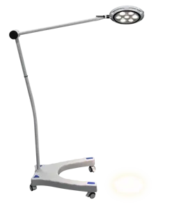 1800mm Height Illumination Depth Led Surgical Examination Lamp With 7 Pcs Led Bulb Osram Single Dome