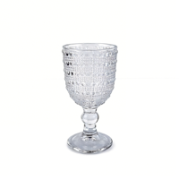 Verre à boisson vintage 2026 de 65 ml, gobelet à long pied, verre à shot, verre à vin et à eau personnalisé en cristal vertical pour hôtels et restaurants