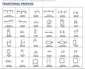Diseño Estrecho Puerta corredera Ventanas Perfil de aluminio Puertas de vidrio templado Edificio comercial Interior Doblado de color personalizado - Product Image 2