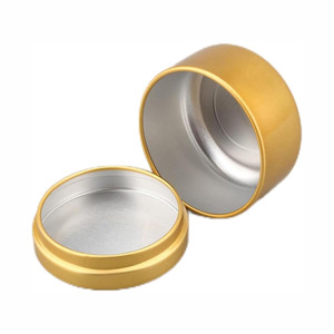 Số lượng lớn đầy màu sắc nhỏ 50ml Vòng lọ mỹ phẩm <span class=keywords><strong>container</strong></span> rỗng nhôm nến tin - Product Image 5