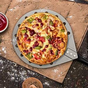 9/12/14/16 pouces en alliage d'aluminium carré dur Film Pizza Flip <span class=keywords><strong>Pelle</strong></span> <span class=keywords><strong>Four</strong></span> Brosse Paquet Européen <span class=keywords><strong>Pelle</strong></span> Commercial - Product Image 6