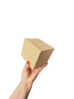 Blocs de copeaux de peuplier pour emballage, blocs de copeaux de hêtre, blocs de copeaux de chêne pour pieds de palettes durables
