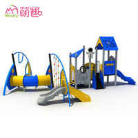 Toboggan en plastique pour bébés Moetry, aire de jeux extérieure pour tout-petits, équipement de terrain de jeu pour enfants, ensembles pour écoles maternelles et garderies