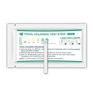 Tiras Reactivas para Prueba de Cloro Total de Wancheng Biotechnology, 10 Paquetes por Empaque, Detección Rápida, Prueba de Calidad del Agua - Product Image 3