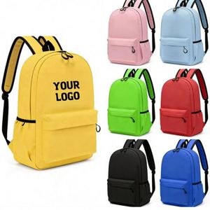 Sacs à dos promotionnels personnalisés pour enfants, vente en gros, pour la maternelle, noirs et roses, cadeaux promotionnels sur mesure - Product Image 1