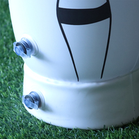 Mannequin d'entraînement de football gonflable professionnel de qualité supérieure pour coups francs, taille 1,25 m, idéal pour la pratique - Vente en gros usine