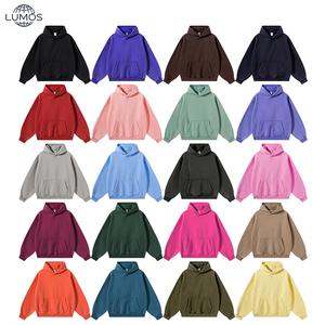 Sudadera con capucha para hombre al por mayor, de 365 g, estilo vintage lavado y desgastado, con forro polar, en stock, para otoño e invierno - Product Image 4