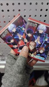 11 pièces Anime Laser carte 75mm badge avec étui de protection broche broche Cosplay Badge fête des enfants-F - Product Image 4