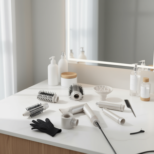 7-In-1 Multi Styler Hair Dryer Brush With Diffuser, 2-Speed <b>DC</b> <b>Motor</b>, 10011500W, Plastic, Electric, For Drying And Volumizing Ha - Product Image 2