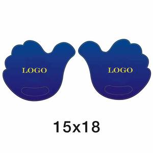 Ventilador de plástico personalizado de cualquier forma para publicidad Regalo promocional Verano Mini PP PVC Ventilador impreso de doble cara - Product Image 2