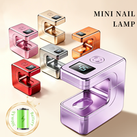 Mini Lampe LED UV pour Gel à Ongles, Séchage Rapide, Deux Vitesses Réglables, Stockage de l'Énergie, Usage Domestique, Conforme aux Normes UE, Vente en Gros ODM