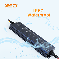Fuente de Alimentación LED Impermeable YSD de Bajo Precio, 12V 24V 20W 30W 40W 50W 60W 80W 100W 200W 300W 400W 500W 600W para LED