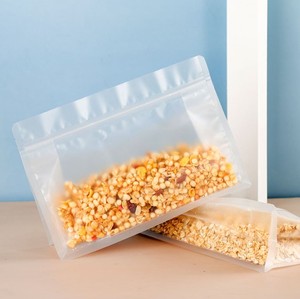 Đáy phẳng nhiều lớp túi đứng 24*17 + 8 cấp thực phẩm rõ ràng túi nhựa tám bên niêm phong túi nhựa - Product Image 1