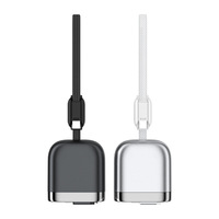 Cable Retráctil de Nailon Trenzado de 240W, Extensible, para Transmisión de Datos y Carga Súper Rápida, con Soporte para Coche
