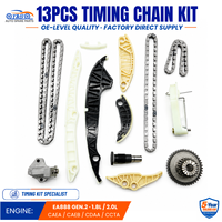 Kit de chaîne de distribution pour Audi EA888 Gen2 1.8 TFSI 2.0 TFSI A3 8P A4 B8 A5 8T Q5 8R 13 pièces 06H109158N Pièces de rechange