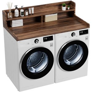 Nhà Máy bán hàng máy giặt Máy sấy Countertop phòng tắm bảo vệ máy giặt và máy sấy Countertop giặt bằng gỗ Countertop - Product Image 1