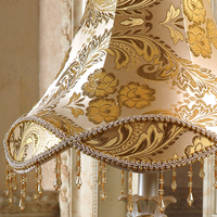 Lampe de bureau PM French West Bank Golden Rose, style rétro européen, pour salon, hôtel, chambre à coucher, bureau, chevet, décoration tendance, lampe de table