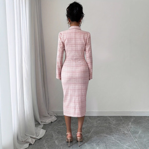Completo <span class=keywords><strong>Blazer</strong></span> Corto da Donna Slim Fit 2026, Elegante Outfit Coordinato per Cena Serale e Appuntamenti - Product Image 4