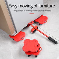 Bricolage industriel OEM Ensemble d'outils de levage pour appareils de déménagement Ensemble d'outils de levage pour meubles lourds en plastique